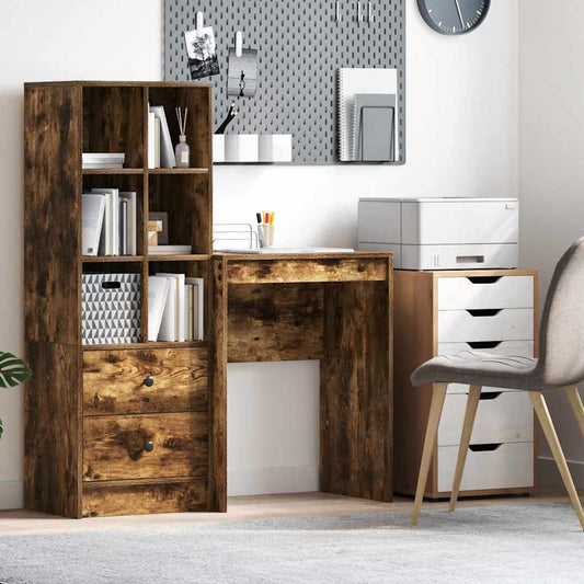 Bureau Chêne fumé 60 x 40 x 76 cm