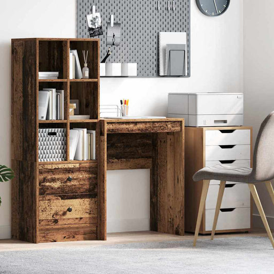 Schreibtisch Altholz 60 x 40 x 76 cm