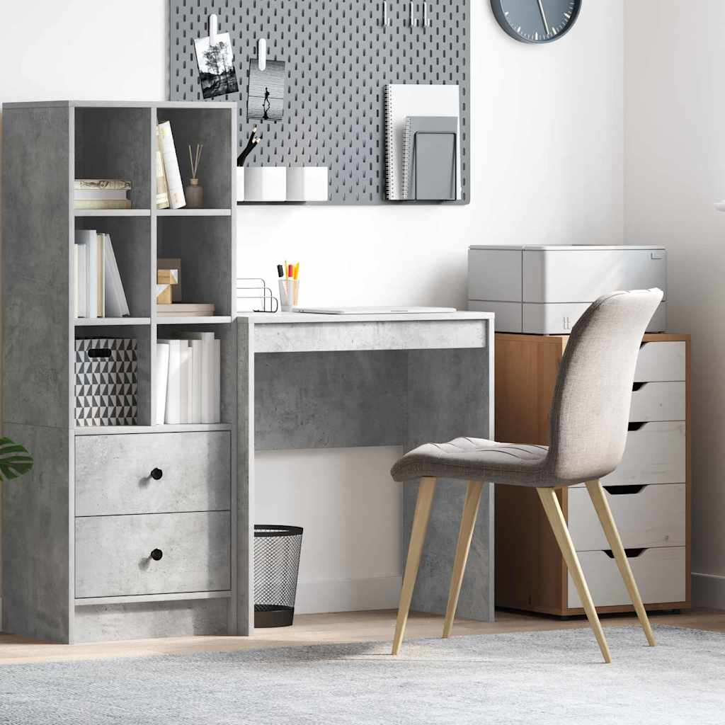 Desk Concrete Grey 70 x 40 x 76 cm