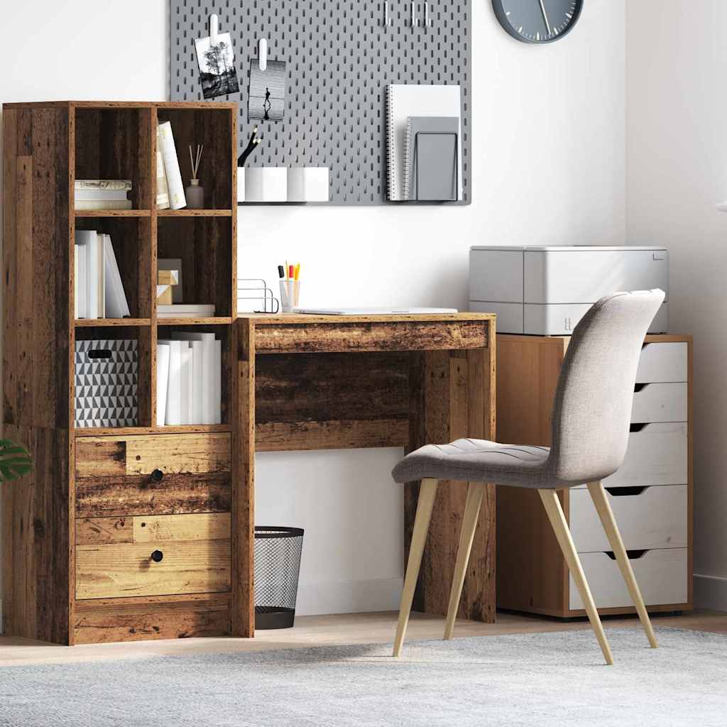 Desk Reclaimed Wood 70 x 40 x 76 cm