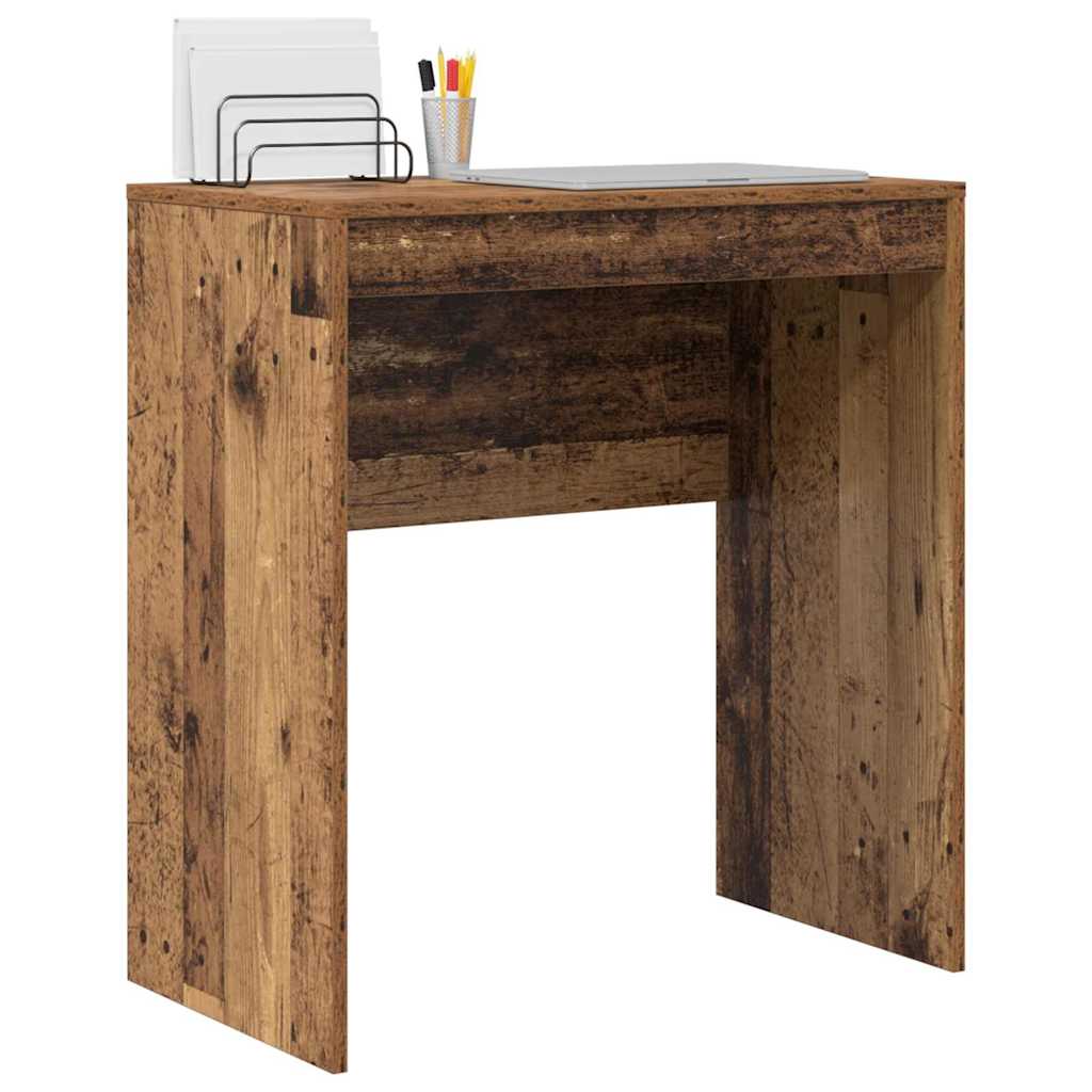 Desk Reclaimed Wood 70 x 40 x 76 cm