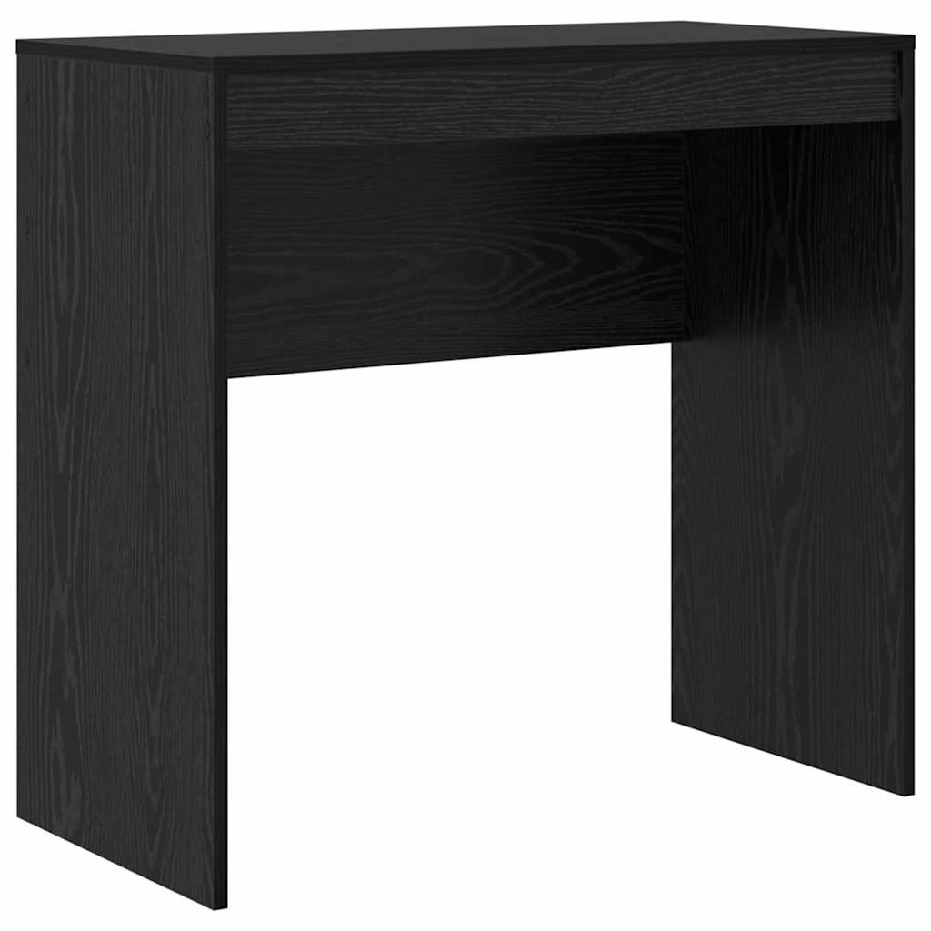 Schreibtisch Schwarz Eichen-Optik 80 x 40 x 76 cm