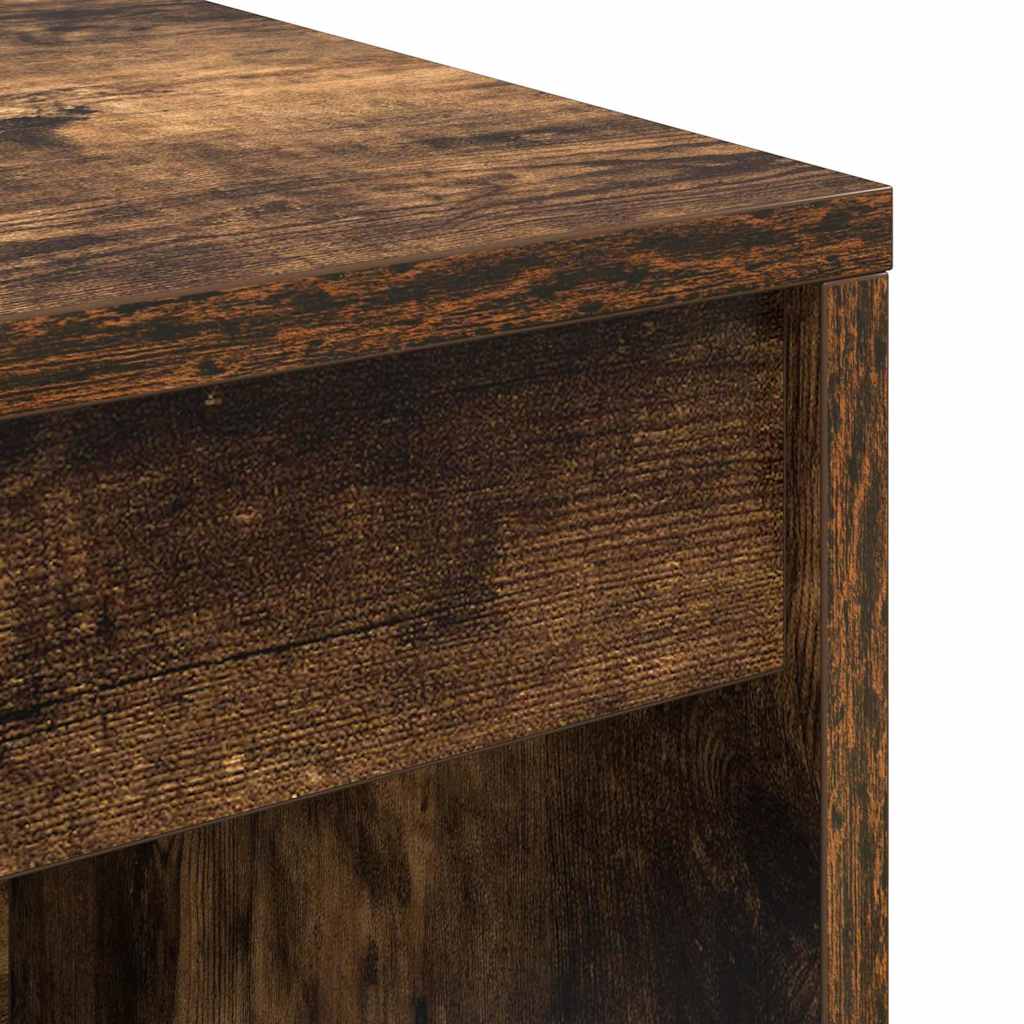 Smoked Oak Desk 80 x 40 x 76 cm