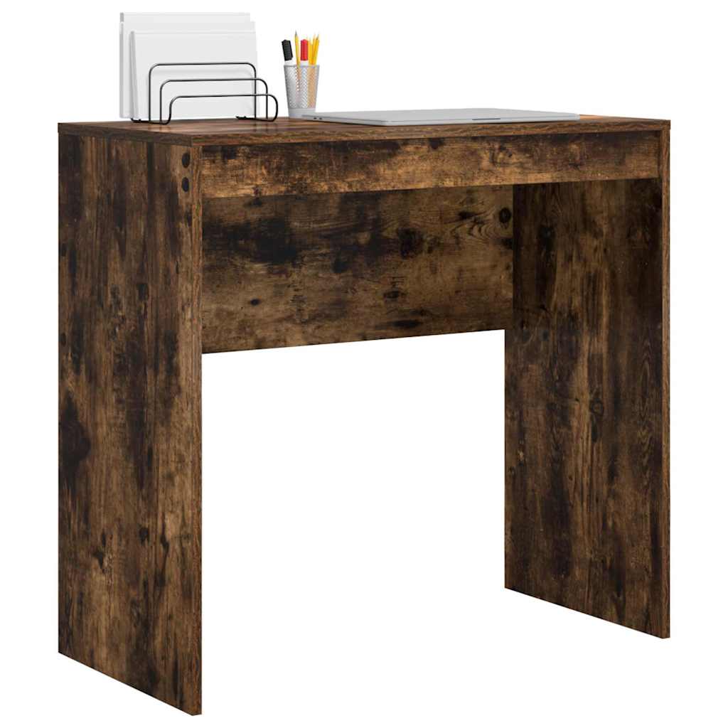 Smoked Oak Desk 80 x 40 x 76 cm