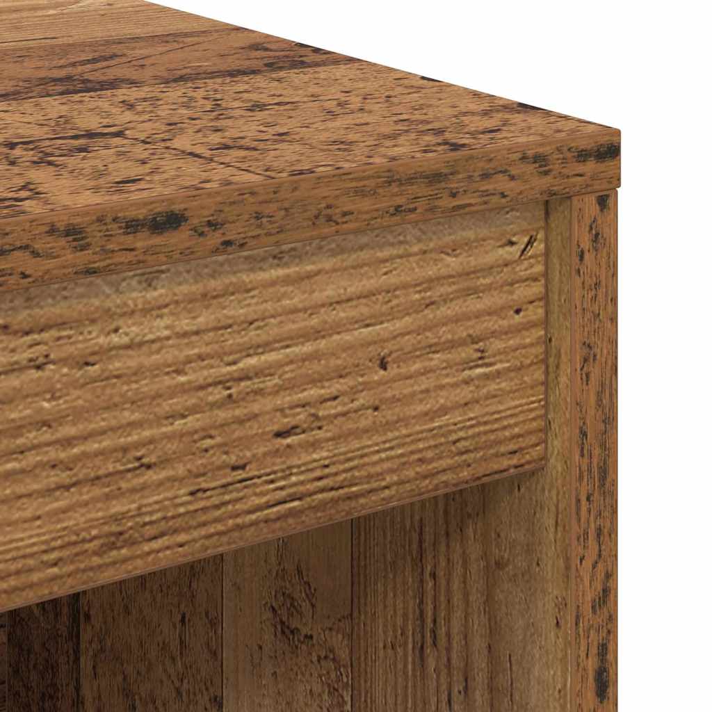 Bureau en bois recyclé 80 x 40 x 76 cm