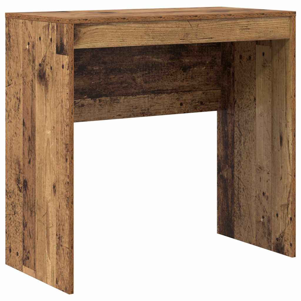 Bureau en bois recyclé 80 x 40 x 76 cm