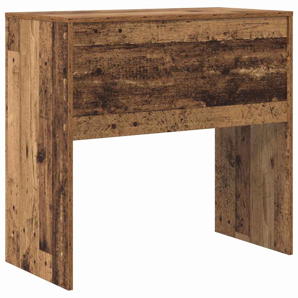 Bureau en bois recyclé 80 x 40 x 76 cm