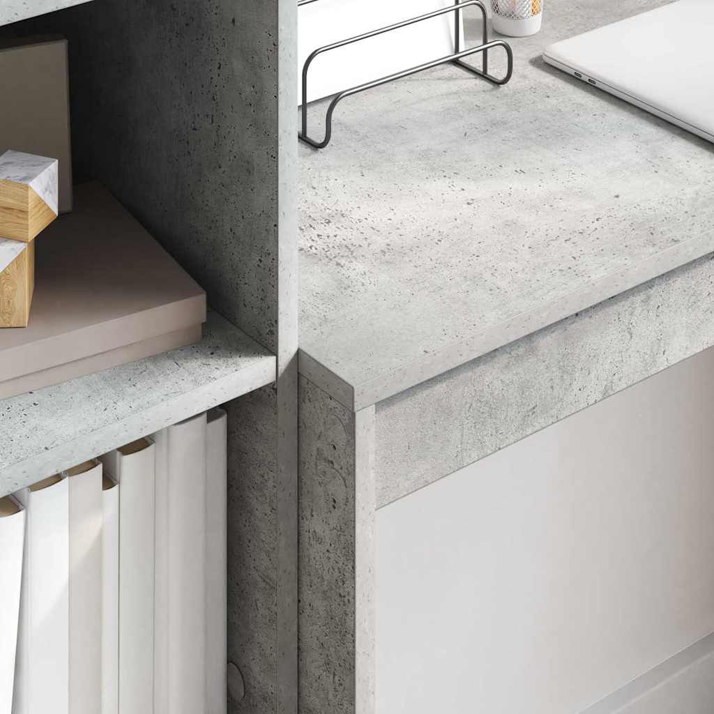Bureau Béton Gris 90 x 40 x 76 cm