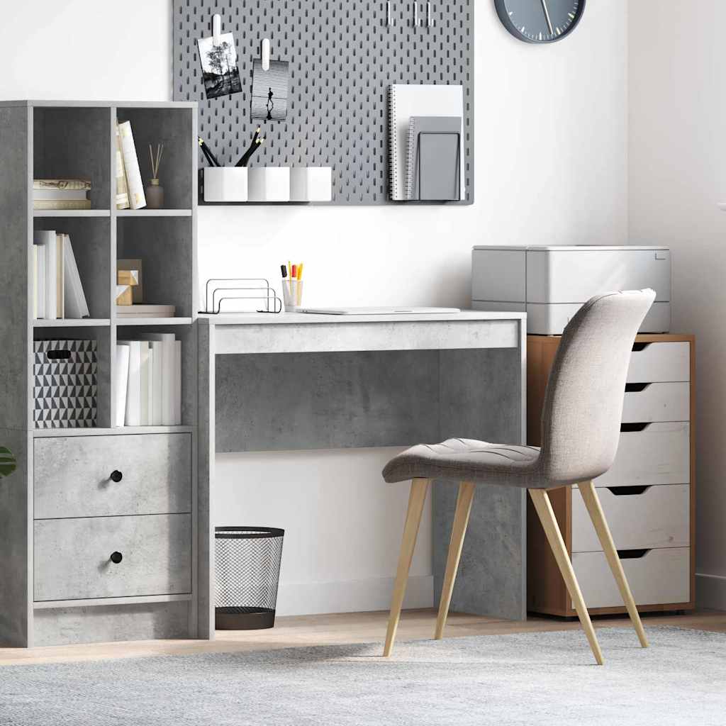 Bureau Béton Gris 90 x 40 x 76 cm