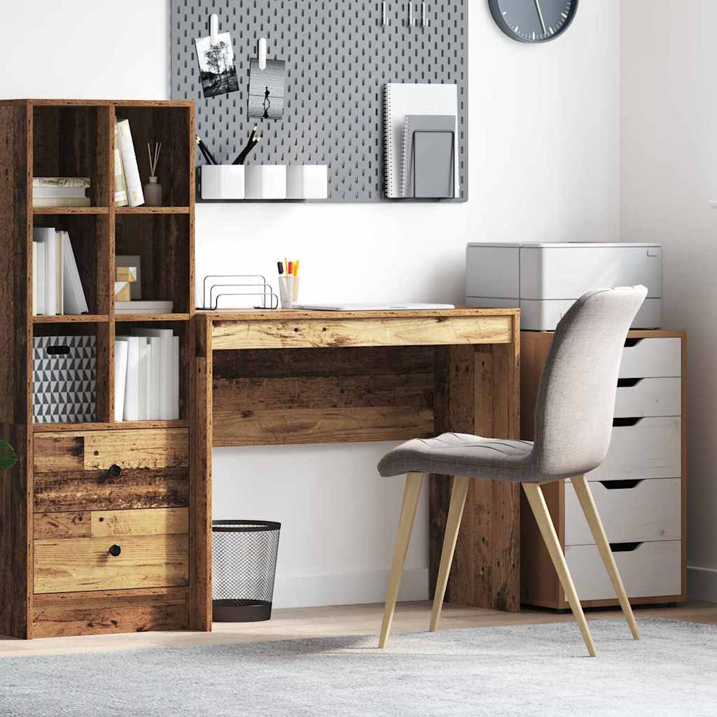 Reclaimed Wood Desk 90 x 40 x 76 cm