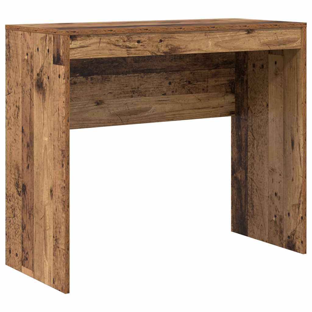 Reclaimed Wood Desk 90 x 40 x 76 cm