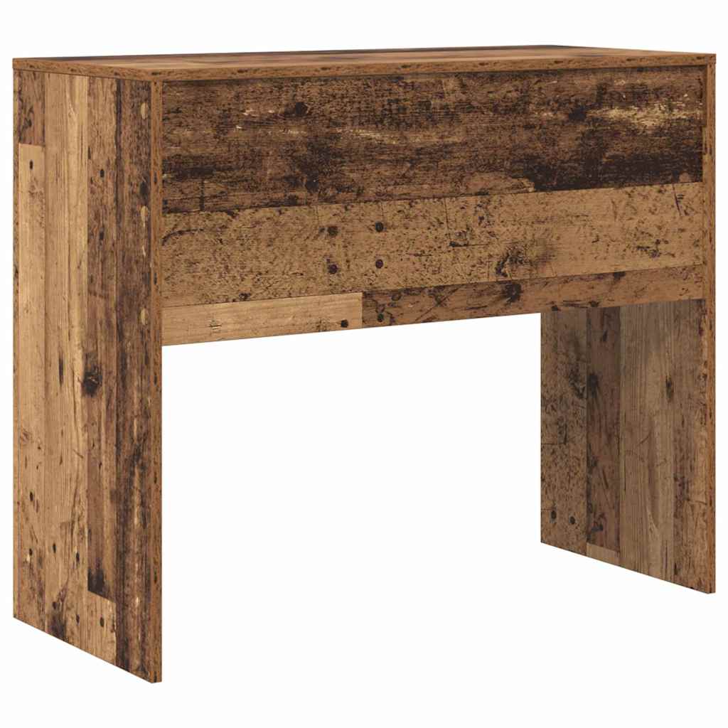 Reclaimed Wood Desk 90 x 40 x 76 cm