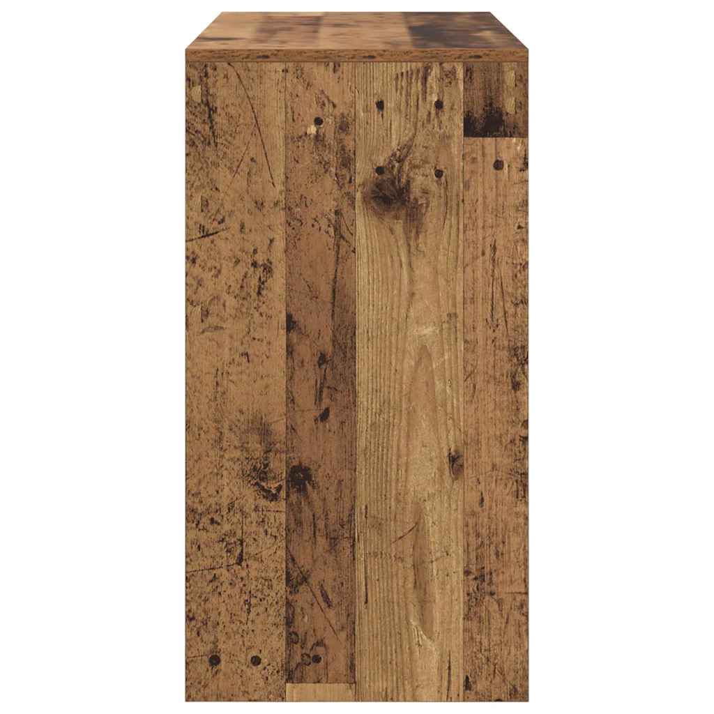 Reclaimed Wood Desk 90 x 40 x 76 cm