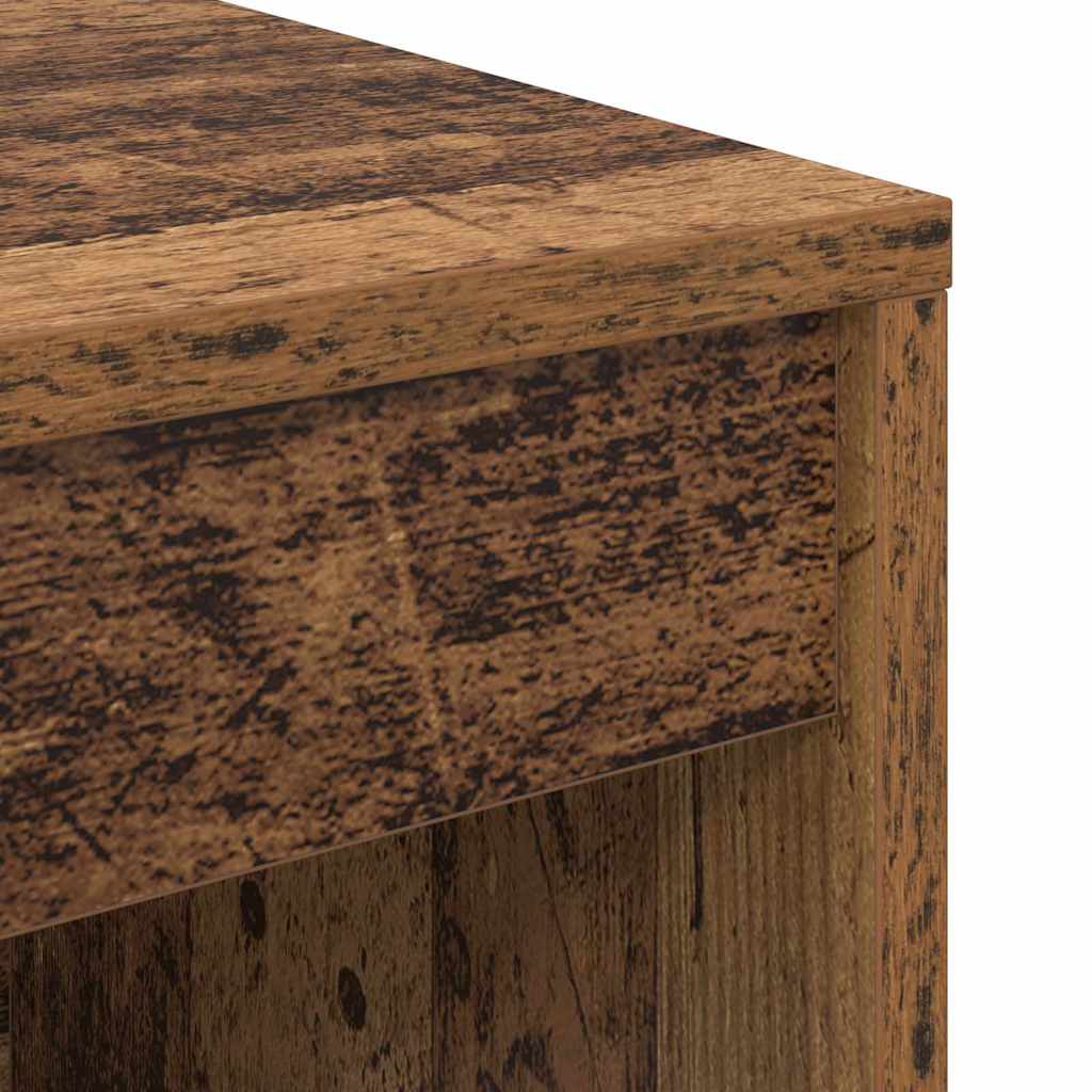 Desk reclaimed wood 100 x 40 x 76 cm