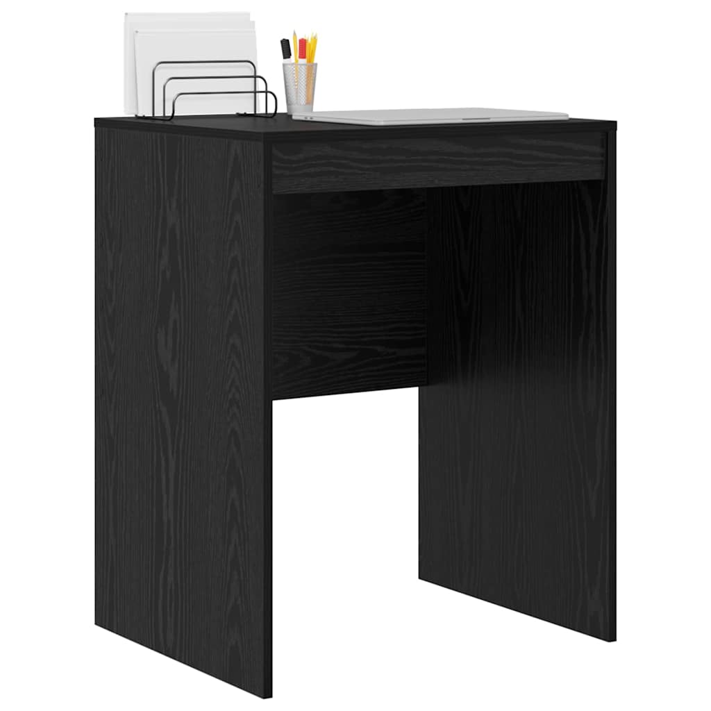 Desk black oak look 60 x 50 x 76 cm