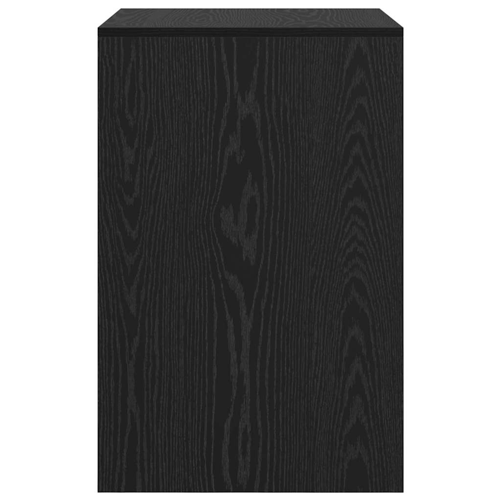 Desk black oak look 60 x 50 x 76 cm