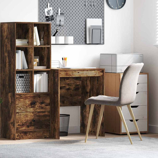 Smoked Oak Desk 60 x 50 x 76 cm