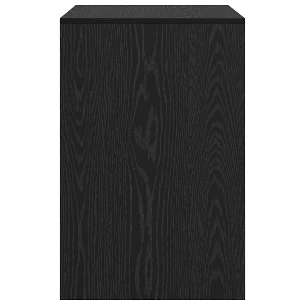 Desk Black Oak-Effect 70 x 50 x 76 cm
