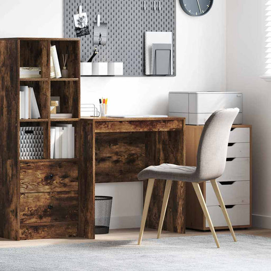 Bureau en chêne fumé 70 x 50 x 76 cm
