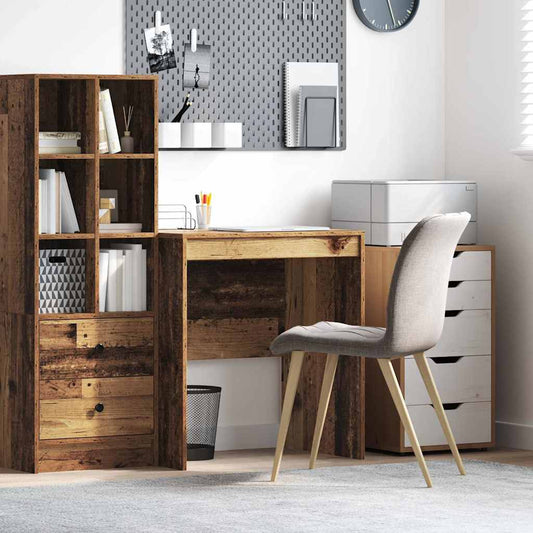 Bureau en bois recyclé 70 x 50 x 76 cm