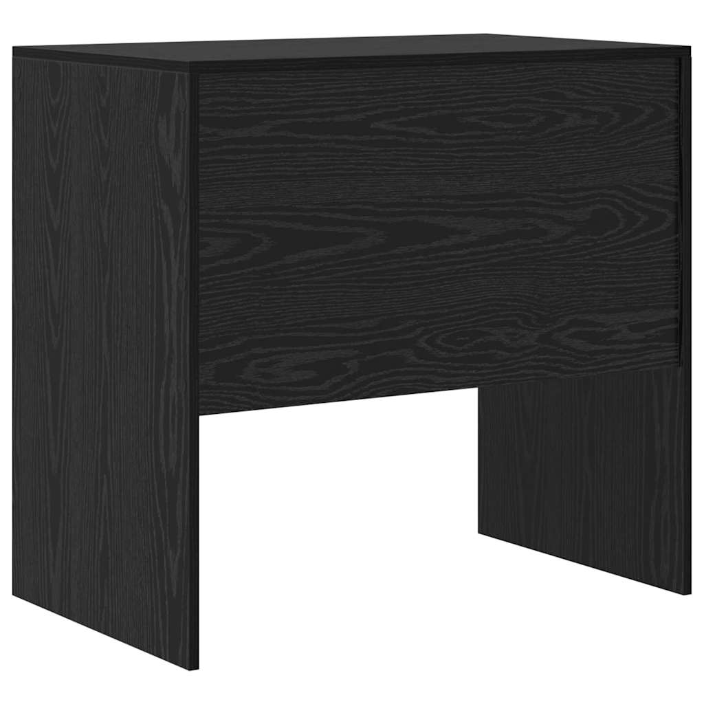 Desk Black Oak Look 80 x 50 x 76 cm