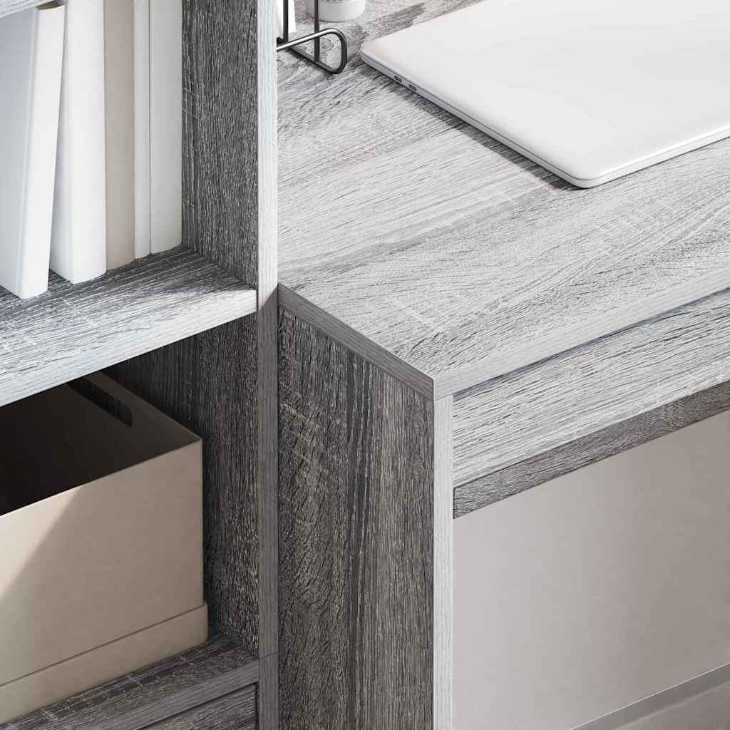 Desk Sonoma Grey 80 x 50 x 76 cm