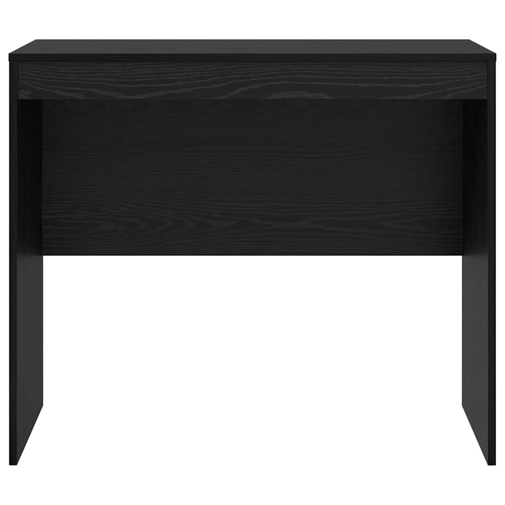 Schreibtisch Schwarz Eichen-Optik 90 x 50 x 76 cm