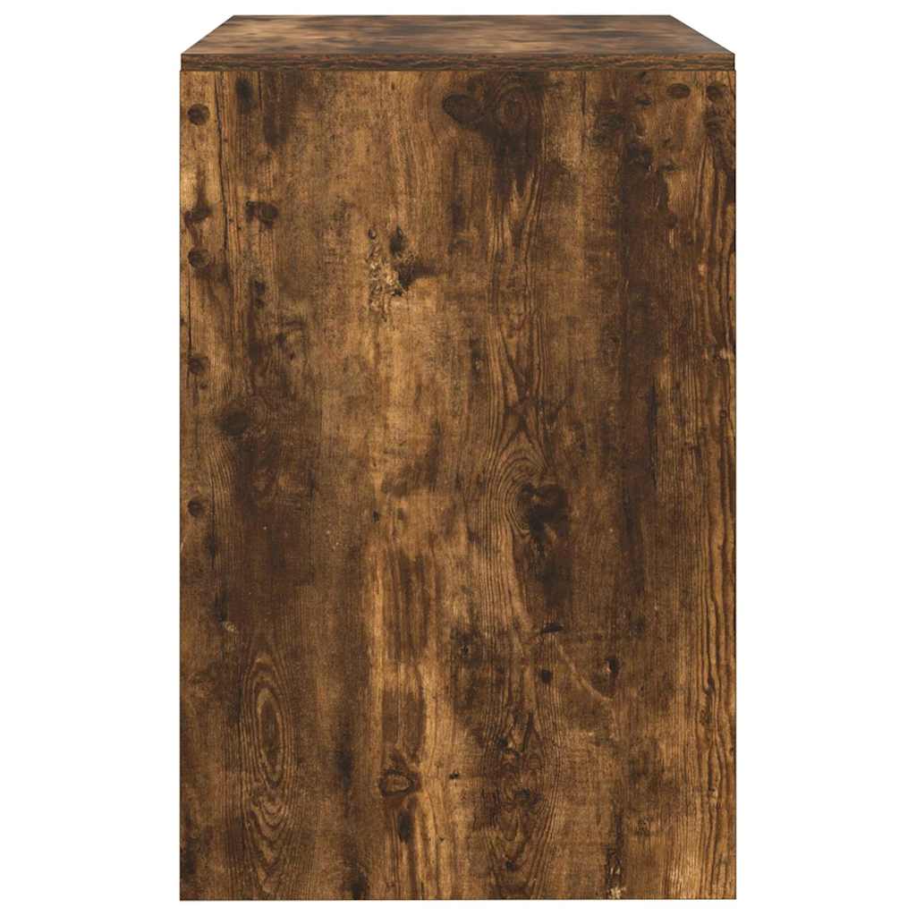 Desk Smoked Oak 90 x 50 x 76 cm