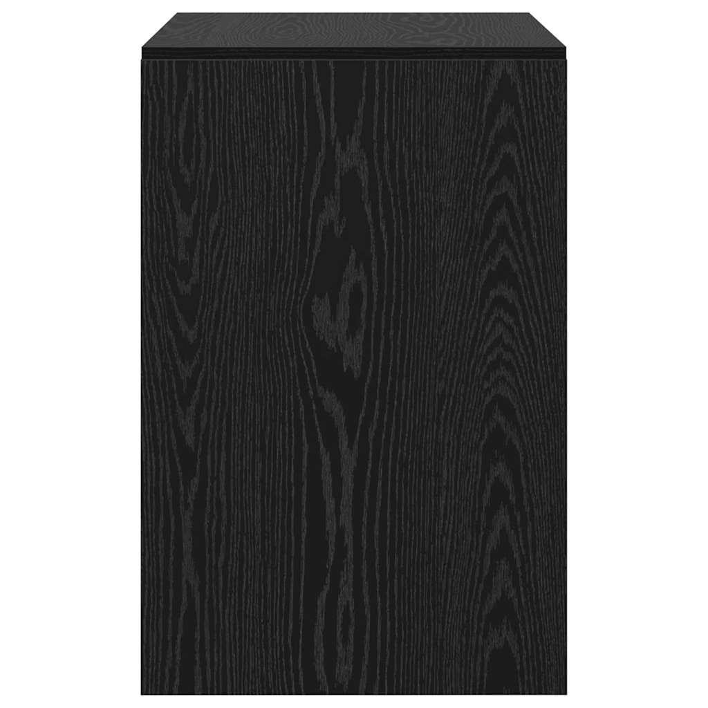 Desk Black Oak Effect 100 x 50 x 76 cm