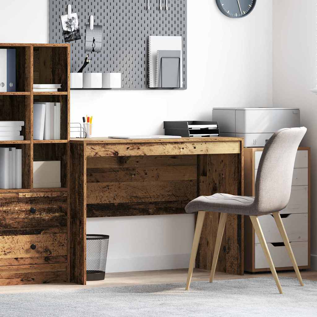 Bureau en bois recyclé 100 x 50 x 76 cm