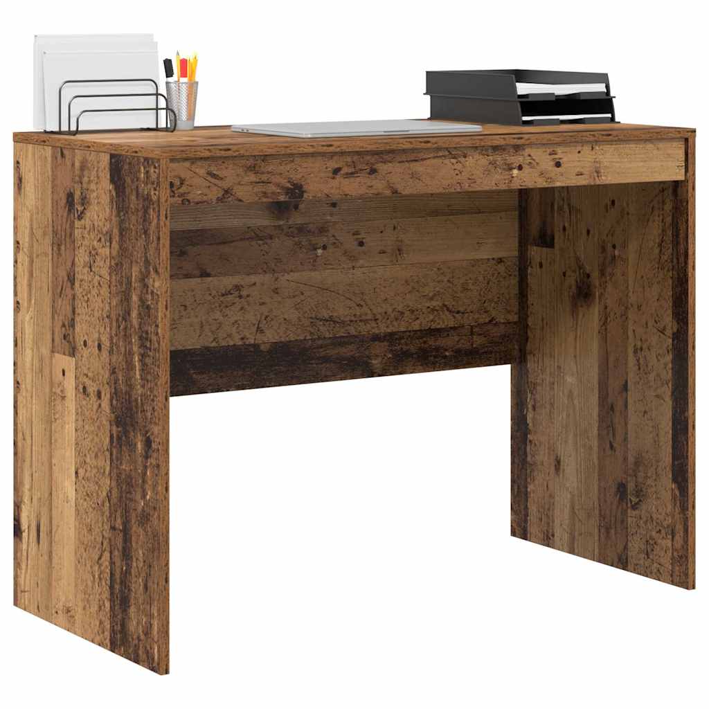 Bureau en bois recyclé 100 x 50 x 76 cm