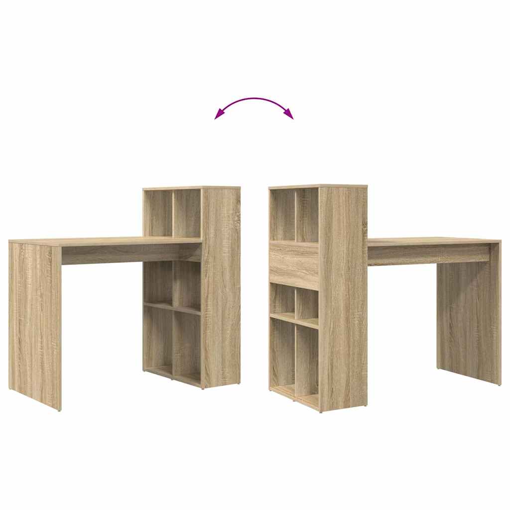 Desk Sonoma Oak 108 x 55 x 103.5 cm Wood-based material