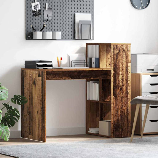 Bureau bois recyclé 108 x 55 x 103.5 cm Panneau de particules