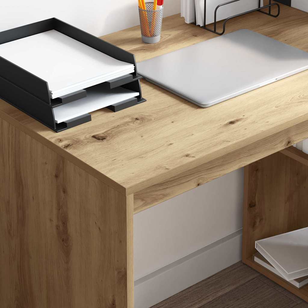 Schreibtisch Artisan-Eiche 108 x 55 x 103.5 cm Holzwerkstoff