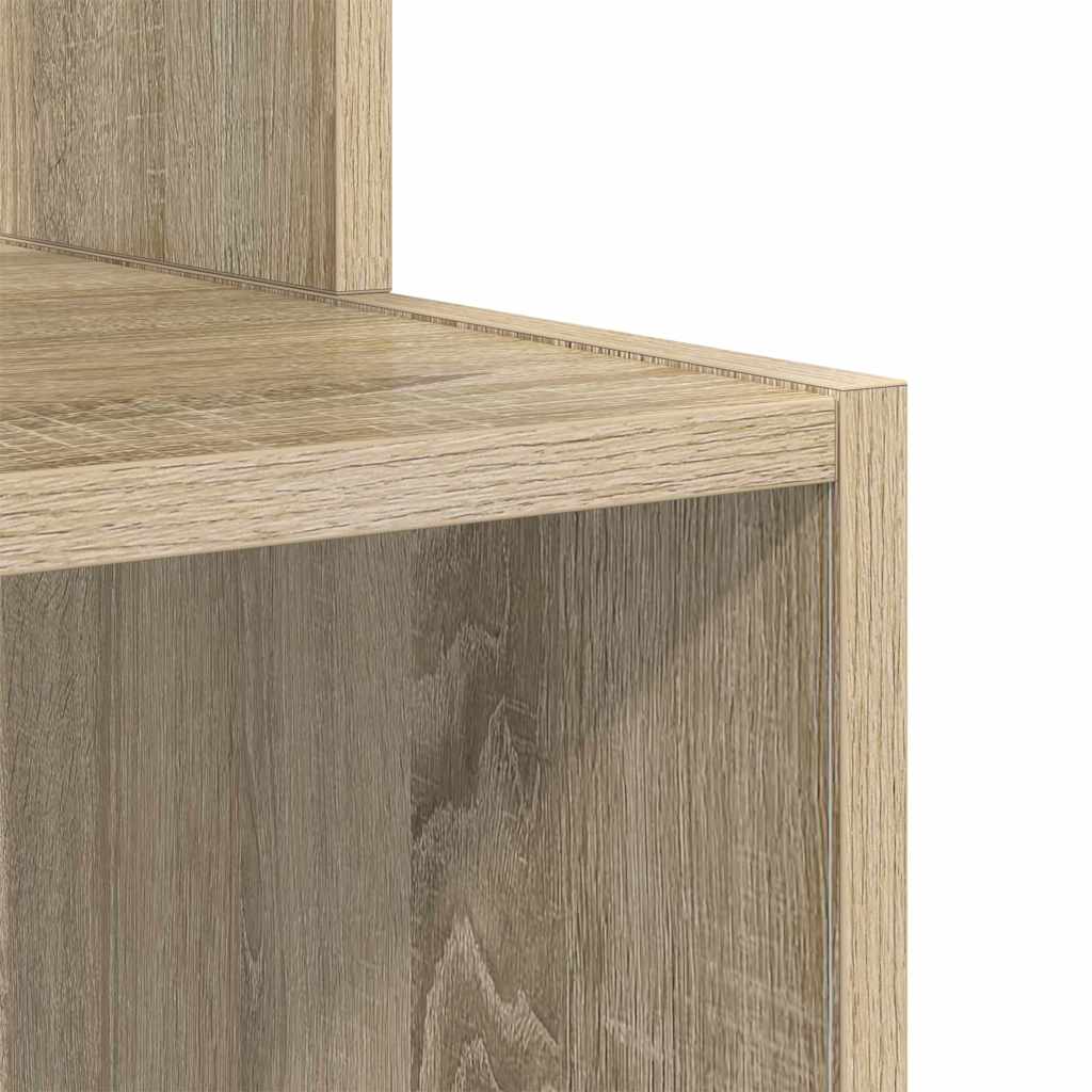 Desk Sonoma oak 106 x 41 x 88.5 cm engineered wood