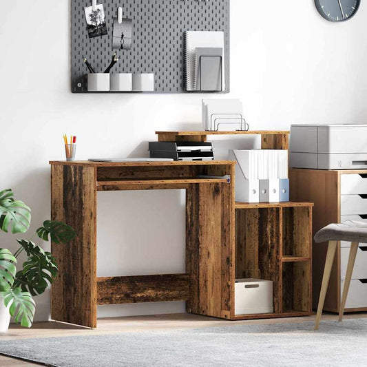 Schreibtisch Altholz 120,5 x 44 x 88,5 cm Holzwerkstoff
