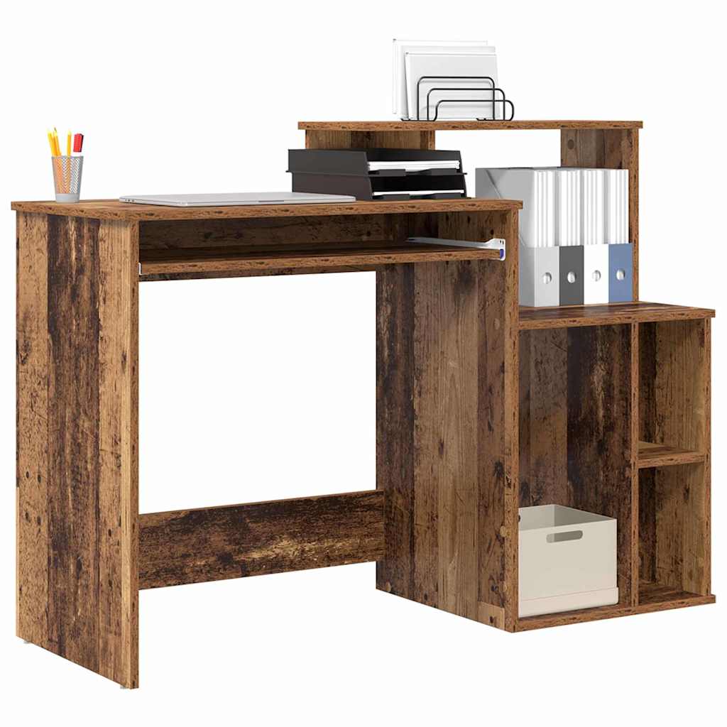 Schreibtisch Altholz 120,5 x 44 x 88,5 cm Holzwerkstoff