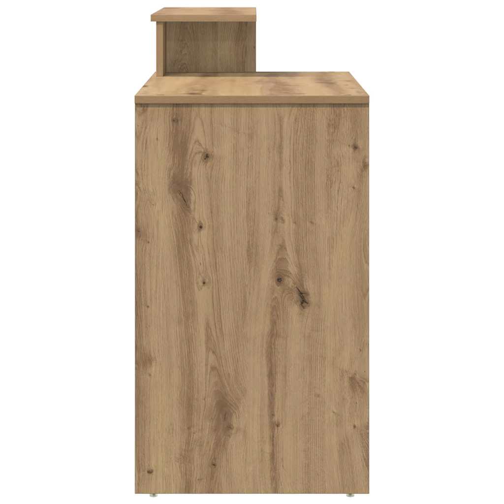 Schreibtisch Artisan-Eiche 120,5 x 44 x 88,5 cm Holzwerkstoff