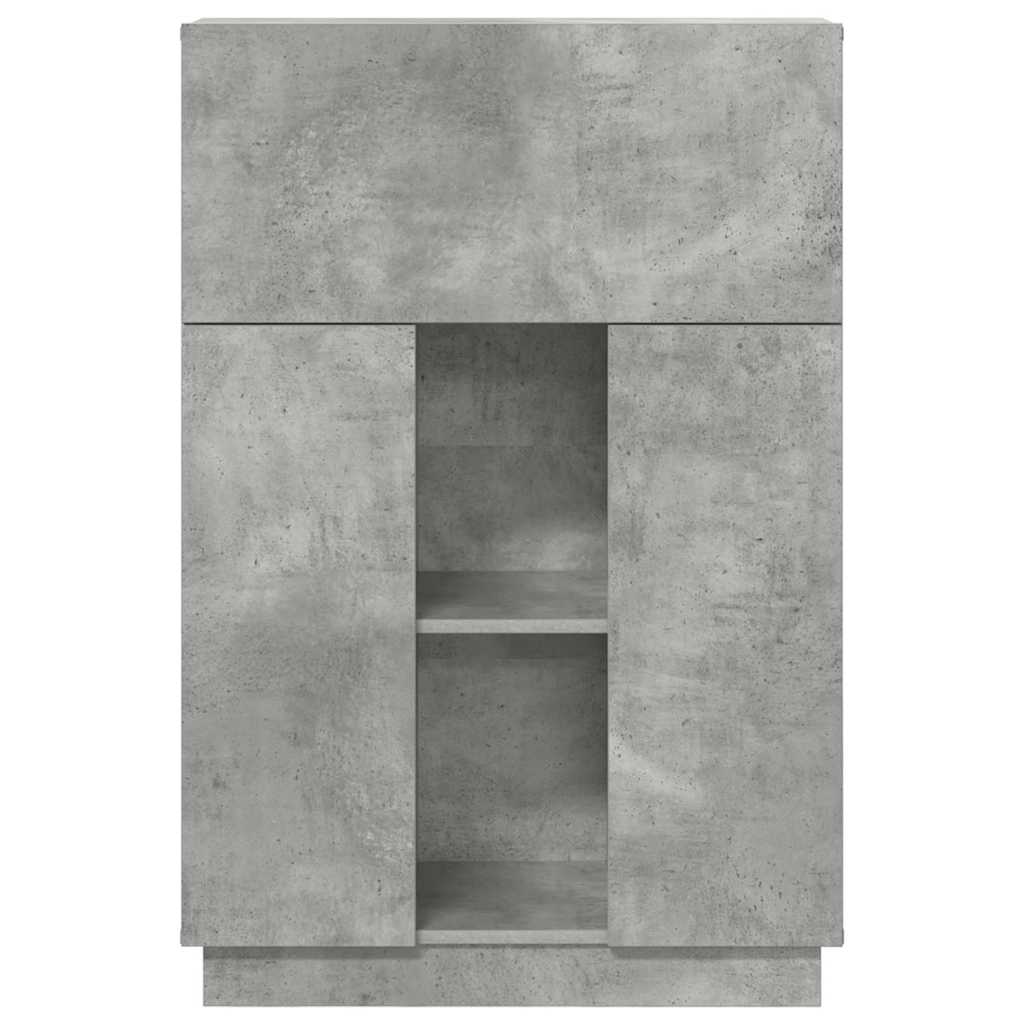 Desk Concrete Grey 71.5 x 31.5 x 106.5 cm Wood-based material