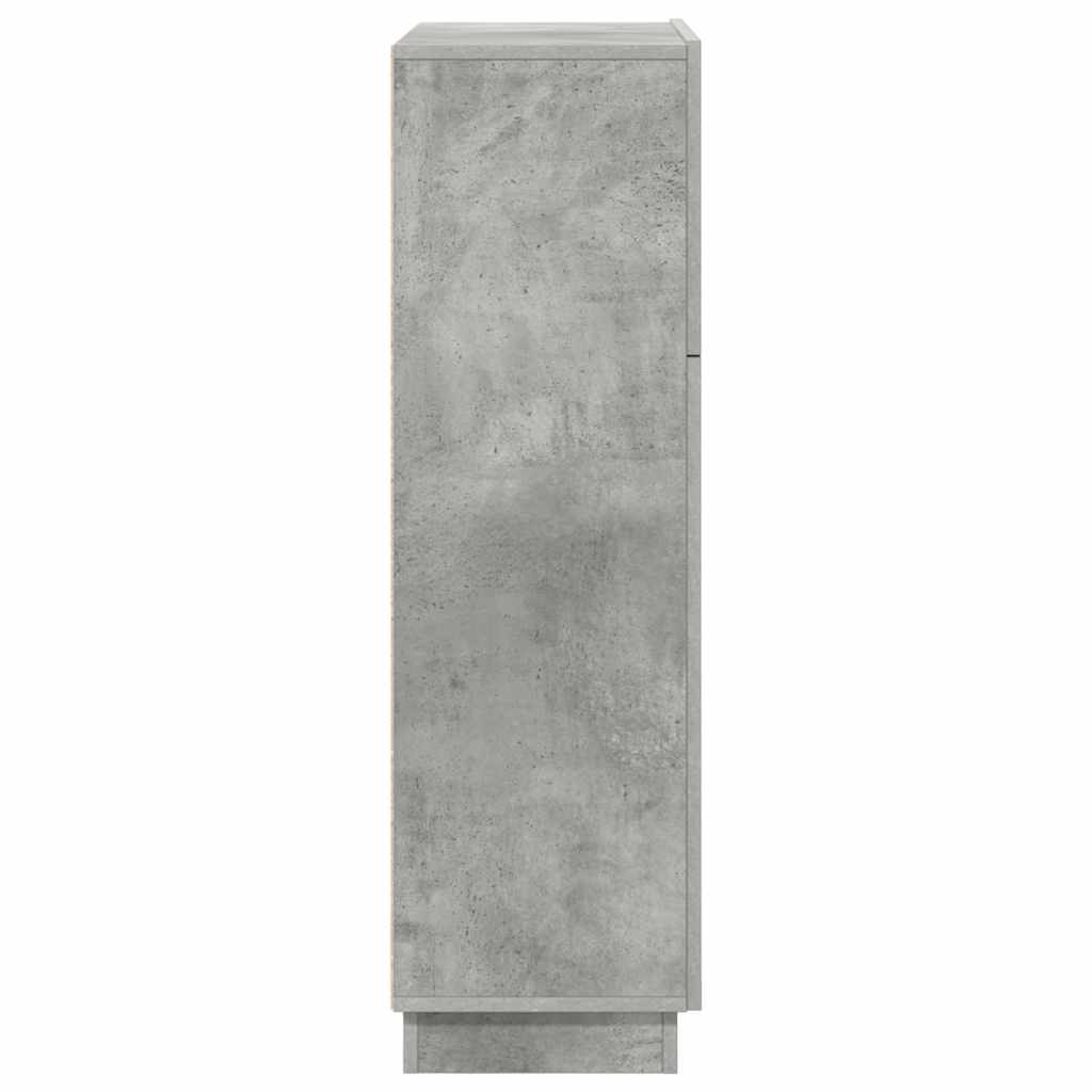Desk Concrete Grey 71.5 x 31.5 x 106.5 cm Wood-based material