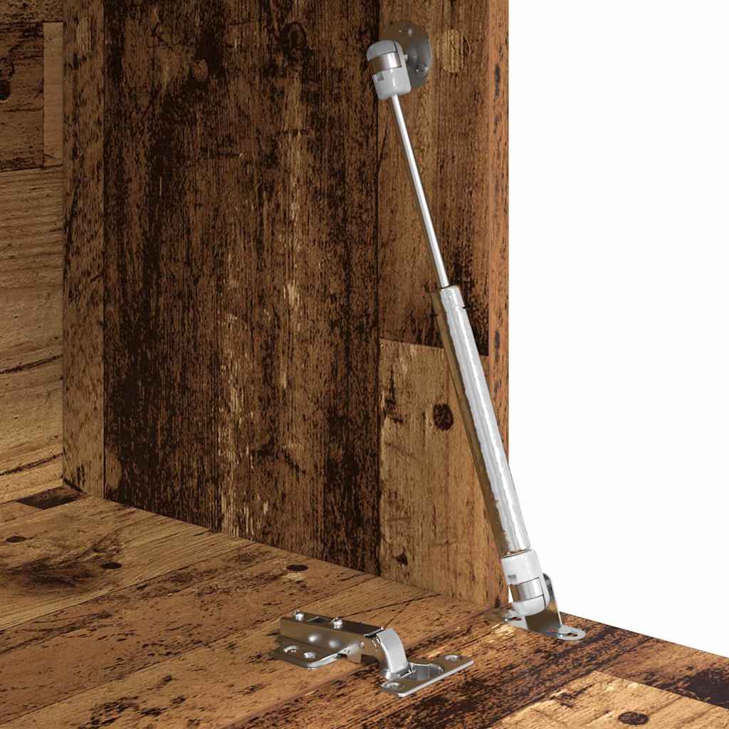 Desk reclaimed wood 71.5 x 31.5 x 106.5 cm engineered wood