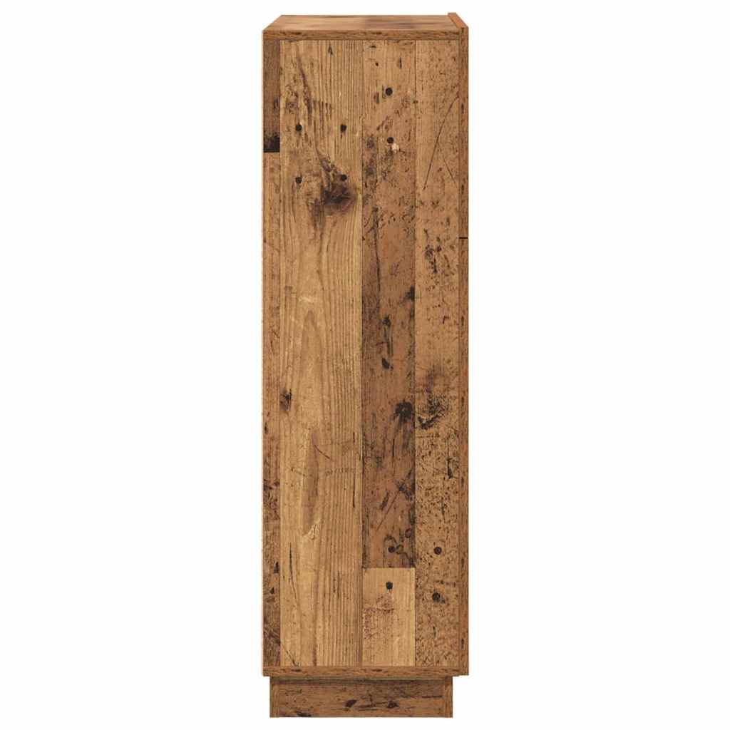 Desk reclaimed wood 71.5 x 31.5 x 106.5 cm engineered wood