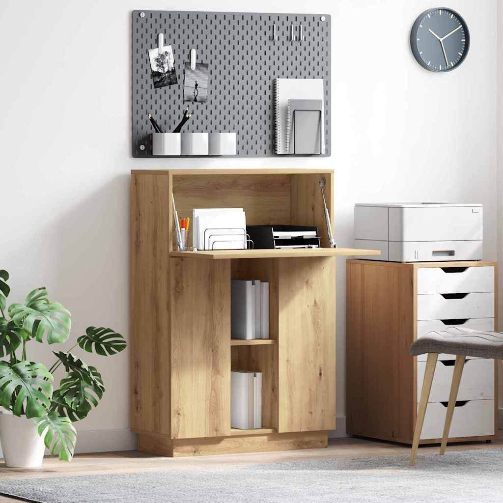 Desk Artisan Oak 71.5 x 31.5 x 106.5 cm Wood-based material