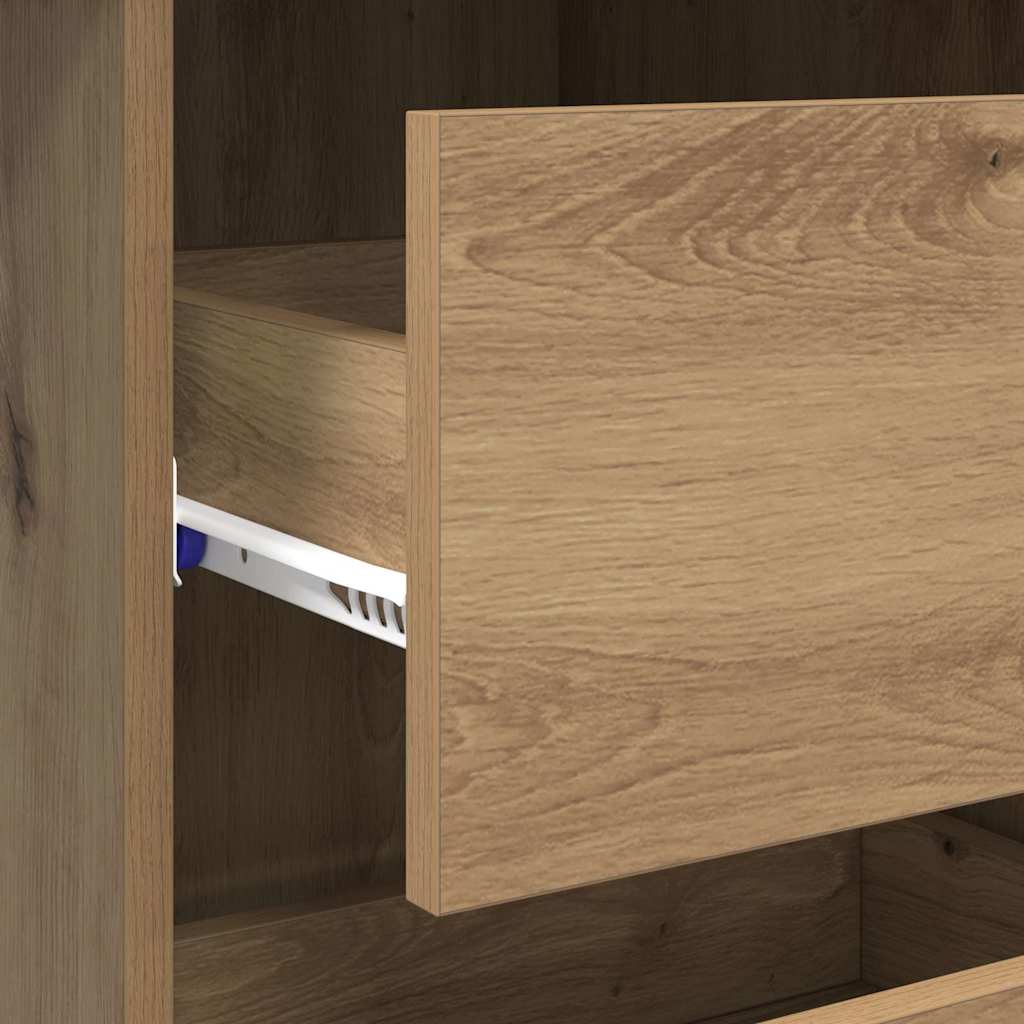 Desk Artisan Oak 90 x 37.5 x 75 cm Engineered Wood