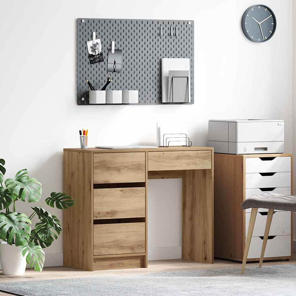 Desk Artisan Oak 90 x 37.5 x 75 cm Engineered Wood