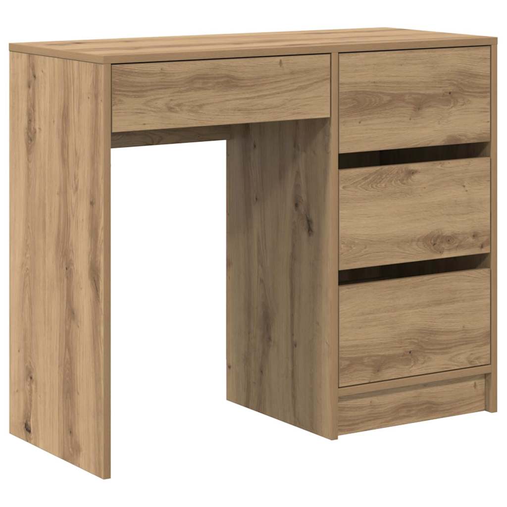 Desk Artisan Oak 90 x 37.5 x 75 cm Engineered Wood