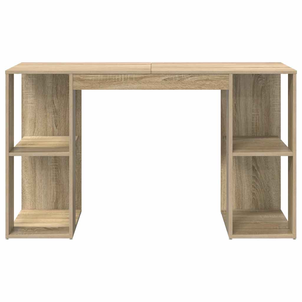 Desk Sonoma Oak 130 x 50.5 x 75 cm Engineered Wood