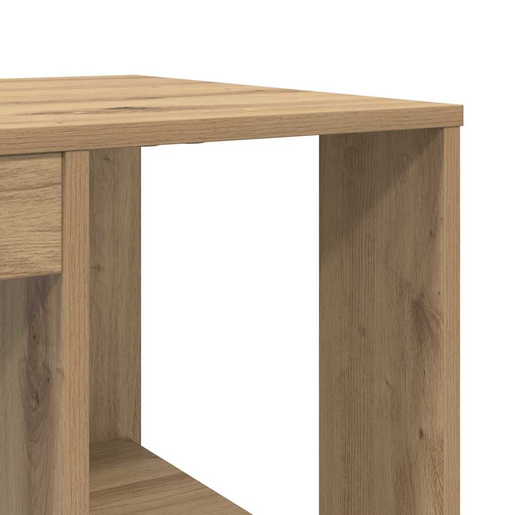 Schreibtisch Artisan-Eiche 130 x 50,5 x 75 cm Holzwerkstoff