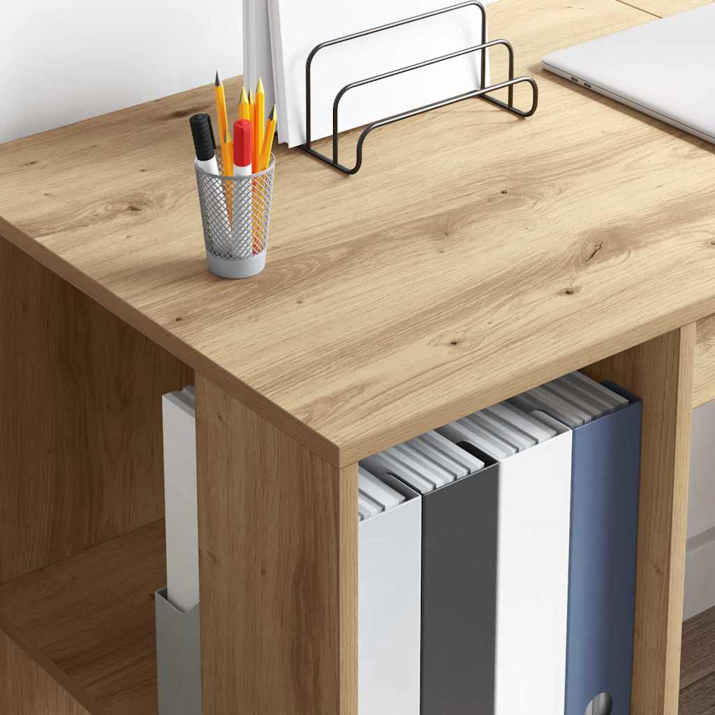 Schreibtisch Artisan-Eiche 130 x 50,5 x 75 cm Holzwerkstoff