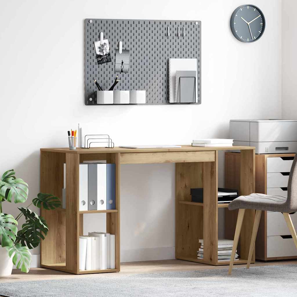 Schreibtisch Artisan-Eiche 130 x 50,5 x 75 cm Holzwerkstoff